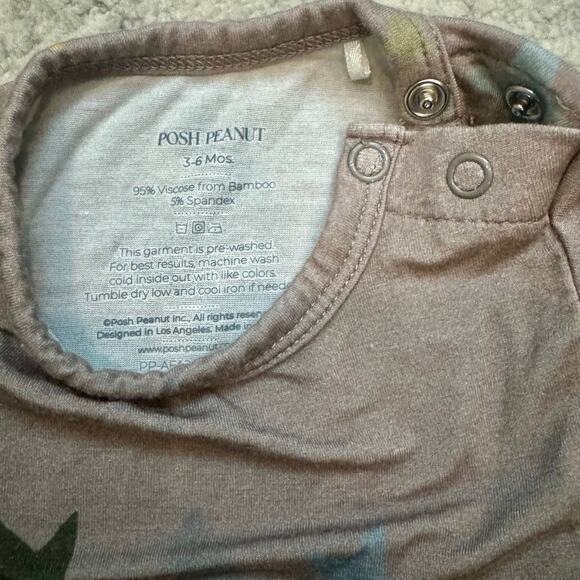 Posh Peanut Long Sleeve Skirted Onesie - 3-6 months - Picture 3 of 5